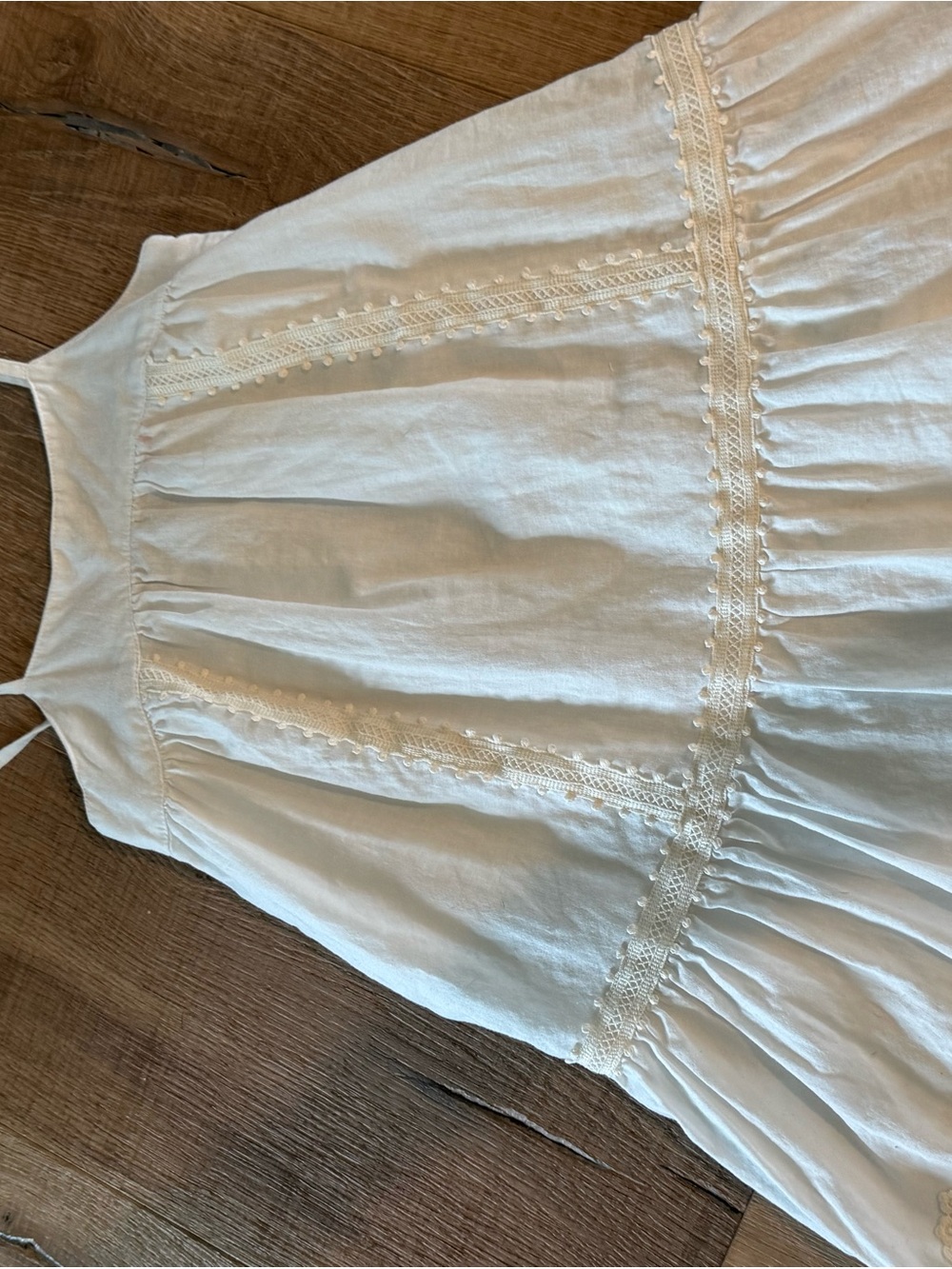 Jamie and Jack girls white sundress size 7